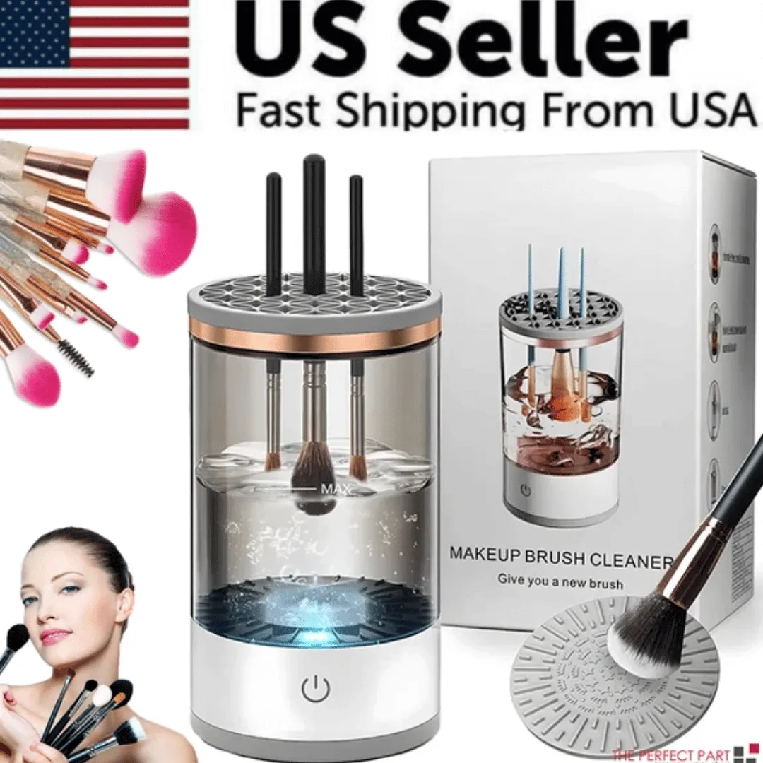💖GlamFresh™ — Automatic Makeup Brush Cleaner for Deep, Gentle & Hygienic Brush Care💫