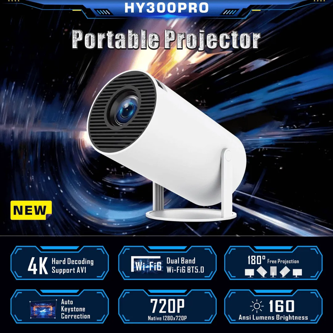 🎬NovaBeam™ — Portable Smart Home Theater Projector